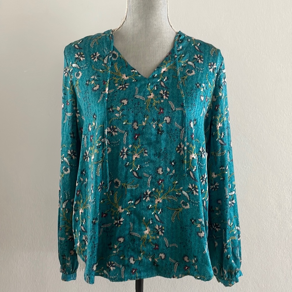 Teal Blouse